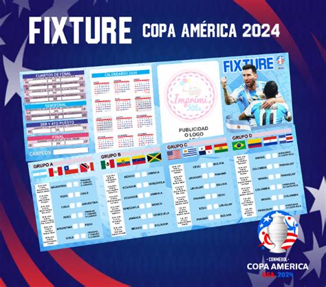 Fixture Copa America 2024 Excel Ronni Verile