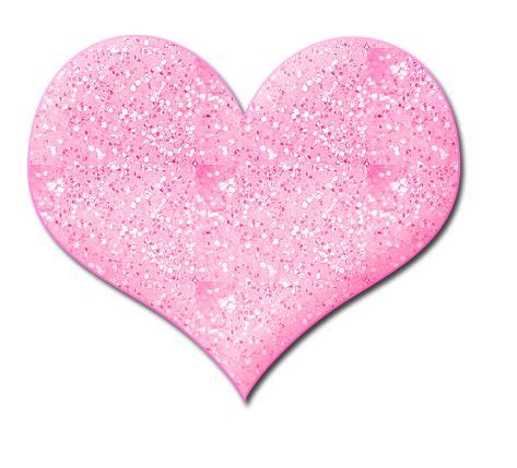 Pink Glitter Hearts