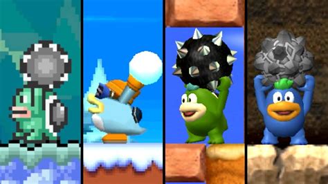 Evolution Of Spike In Super Mario Series 1988 2022 Youtube