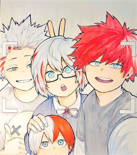 Little Todoroki Siblings My Hero My Hero Academia Shouto Hero