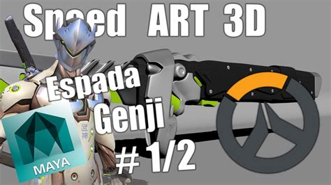 Maya D Speed Art D Dragonblade Genji Overwatch Parte Youtube