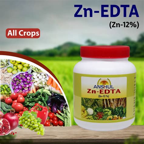 Powder Anshul Zinc Edta Zinc Chelated With Edta For Foliar Spray