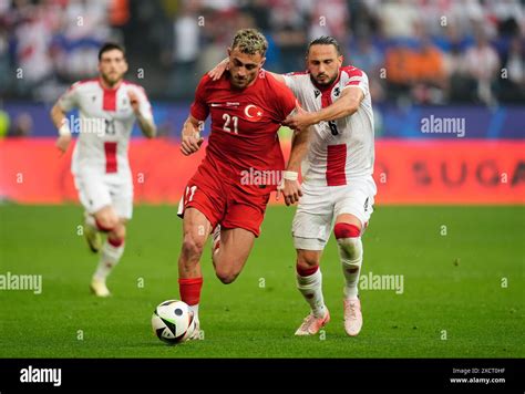 Turkeys Baris Alper Yilmaz In Action Against Georgia S Giorgi