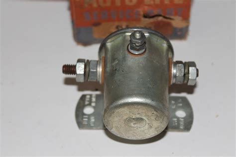 Plymouth Dodge Nos Starter Solenoid Switch Volt Auto Lite