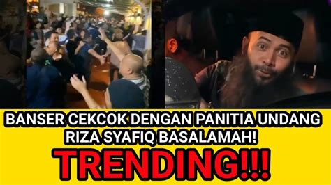 Usir Sutad Wahabi Viral Banser Bubarkan Pengajian Riza Syafiq