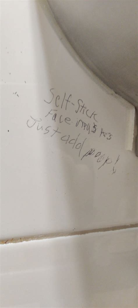 Interesting life hack found in the bathrooms : r/walmart
