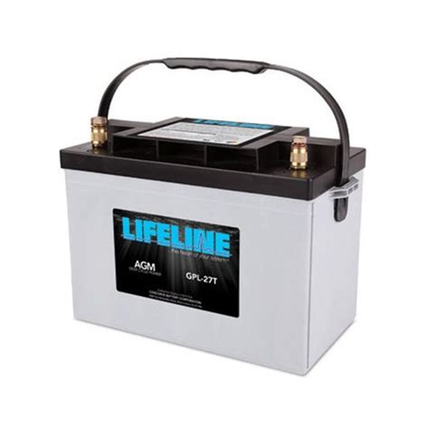 Lifeline V Ah Deep Cycle Sealed Agm Battery Gpl T