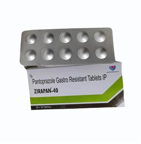 Pantoprazole Mg Gastro Resistant Tablets X Prescription At Rs