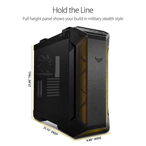 Gabinetes Case Asus Tuf Gaming Gt501 Mid Tower Atx Negro