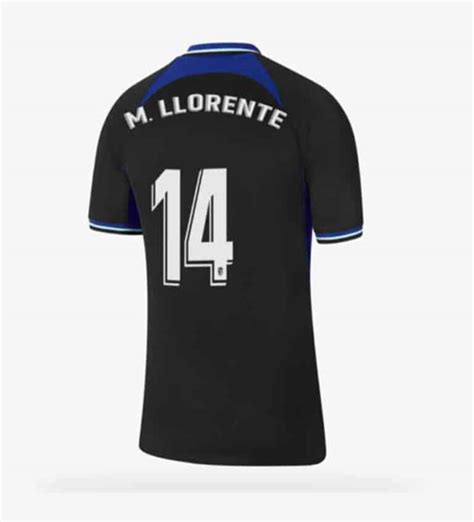 Camiseta M Llorente Atlc Madrid Visitante Web N Camisetas De F Tbol