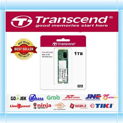 Jual TRANSCEND SSD M 2 PCIE MTE220S NVME 1TB Shopee Indonesia