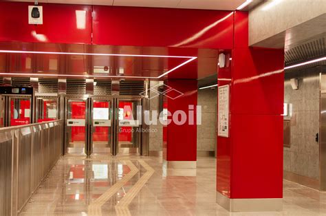 Alucoil Design - Metro Mnevniki station