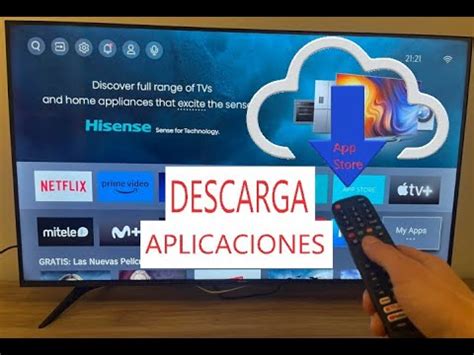 Cómo descargar aplicaciones en tu Smart TV Hisense guía paso a paso