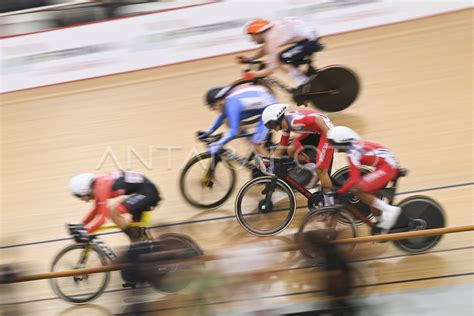 Kualifikasi Madison Putra Uci Track Nations Cup Antara Foto