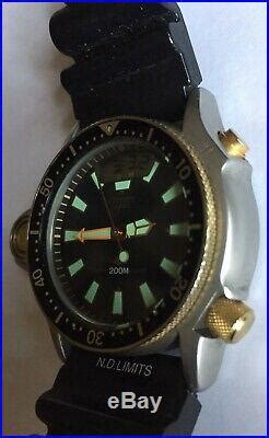 Citizen Promaster Aqualand Divers M Quartz C Ana Digi For Parts