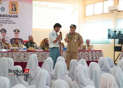 Bentuk Profil Pelajar Pancasila Pj Bupati Jepara Ajak Siswa Rawat