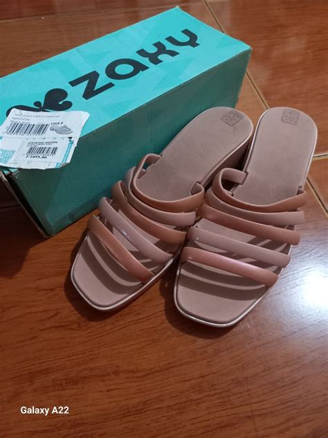 Zaxy Nude Sandals With Heels Women S Fashion Footwear Sandals On Carousell