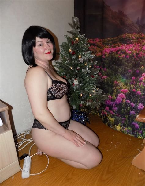 Naked Near The Christmas Tree