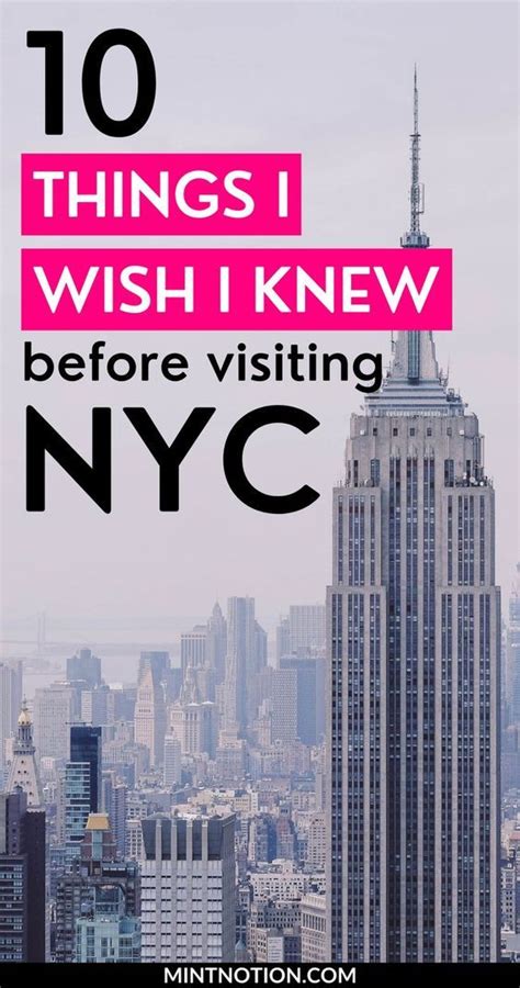 First Time In New York City 15 Essential Travel Tips New York