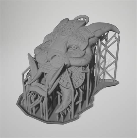Archivo Stl Boruca Mask・modelo Para Descargar E Imprimir En 3d・cults