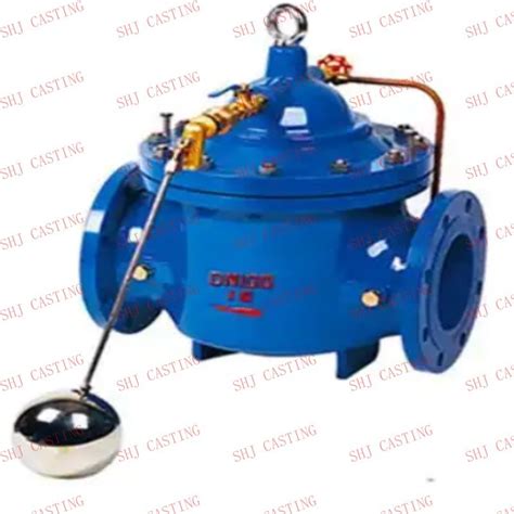 Top Water Level Control Valve Ductile Iron 100X Remote Hydraulic