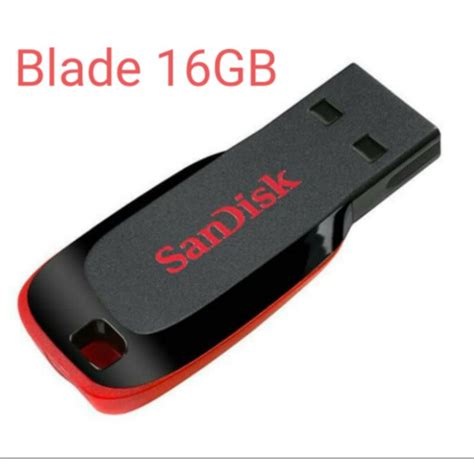 Jual Flashdisk SanDisk Cruzer Blade 16gb ORIGINAL GARANSI RESMI 5 Tahun