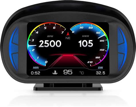 OBEST OBD GPS Smart Instrument Auto Head Up Display Tachometer Auto