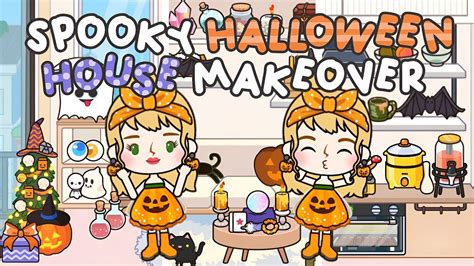 Miga World 🎃👻😱 Spooky Halloween House Makeover 🤡🍂 Toca Boca Toca