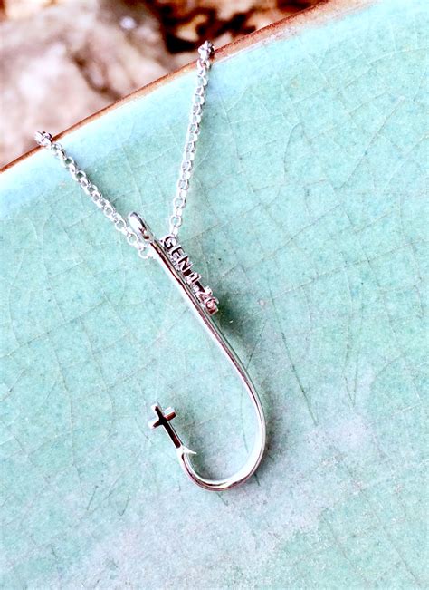 Hunters Cross Fishing Necklace