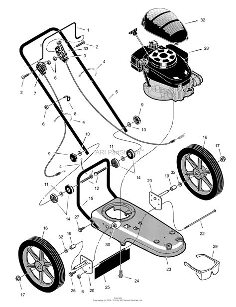 Craftsman 30cc 4 Cycle Trimmer Parts Diagram Craftsman 30cc