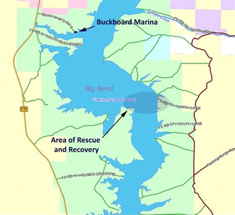 Flaming Gorge National Recreation Area Map