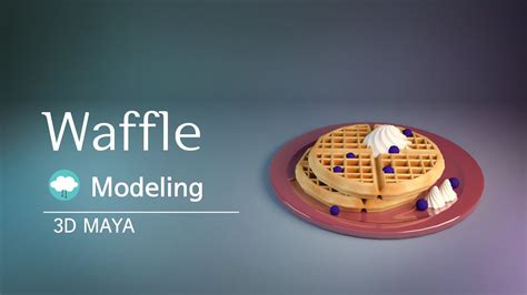 Waffle Speed Modeling D Maya Youtube