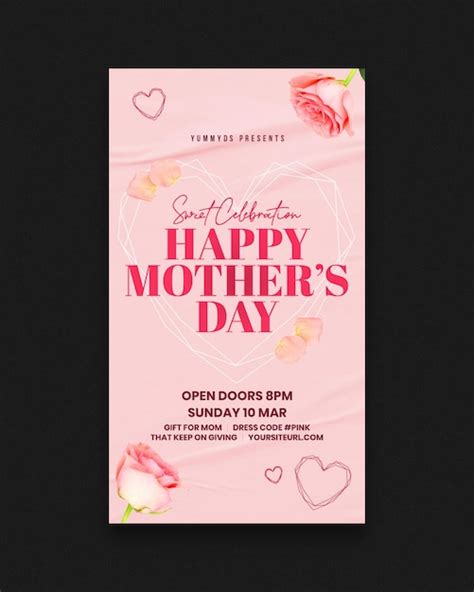 Premium PSD Mother S Day Instagram Stories