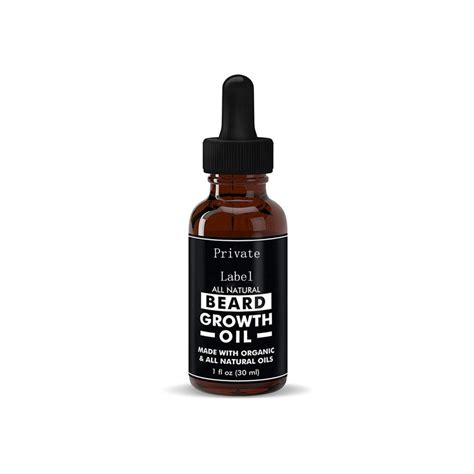 100 Pure Organic Natural Private Label Conditioner Beard Oil Argan Oil For Men Beard Growth