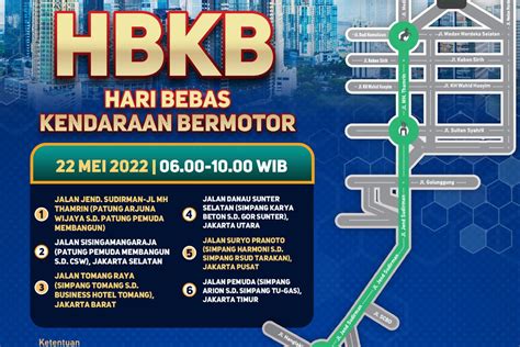 Car Free Day Jakarta Simak Rekayasa Lalu Lintas Hari Ini