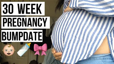 30 Week Pregnancy Update 18 And Pregnant Youtube