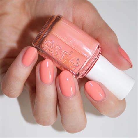 Essie Peach Side Babe Peach Nails Nail Polish Nail Polish Colors