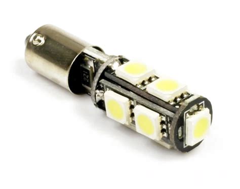 Żarówka samochodowa LED BA9S 9 SMD 5050 CAN BUS INTERLOOK