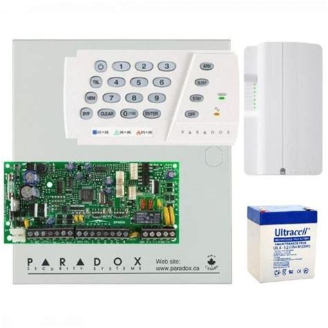 Kit Sistem De Alarma Paradox Sp K Acc Ah Pcs G Kit S G