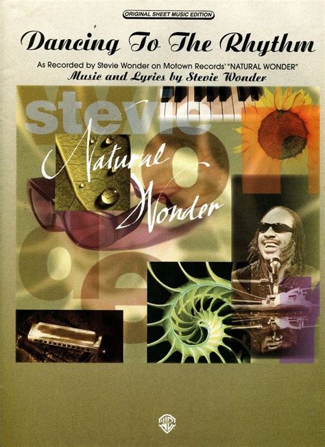 Sheet Music Dancing To The Rhythm Stevie Wonder Stevie Wonder