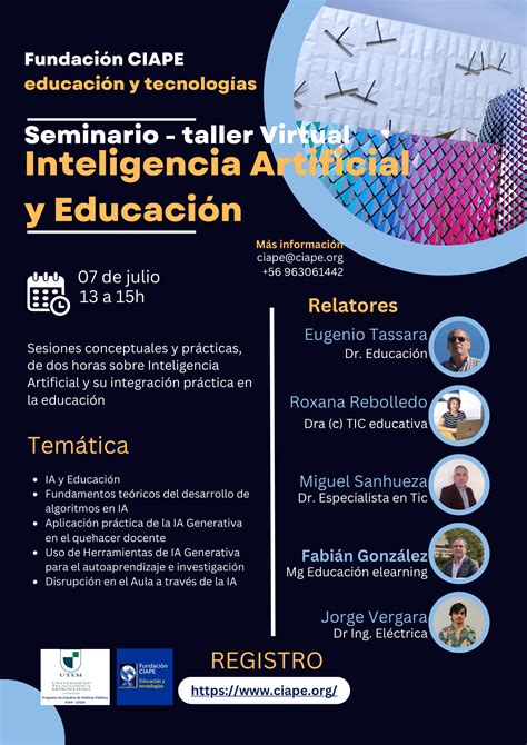 Seminario Taller Inteligencia Artificial IA Oportunidad E