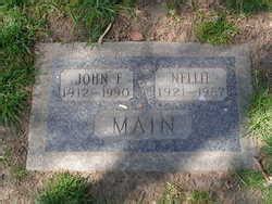 John Franklin Main M Morial Find A Grave