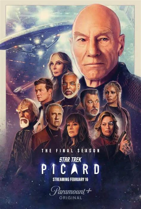 Star Trek Picard Equipe se reúne no cartaz OFICIAL da 3ª e última