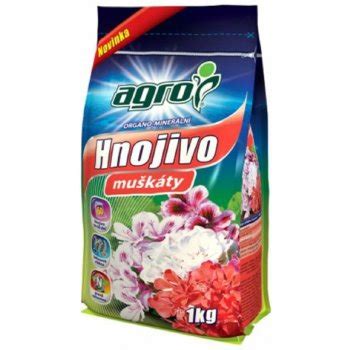 Agro Organo minerální hnojivo pro MUŠKÁTY a balkónové rostliny 1 kg