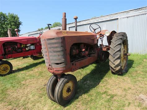 Lot 8c 1949 Massey Harris 30 Tractor Vanderbrink Auctions