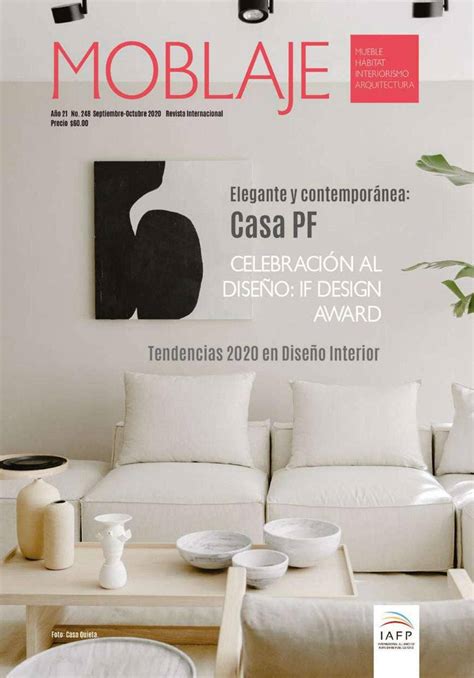 Revista Moblaje Mueble Hábitat Interiorismo Arquitectura Año 21