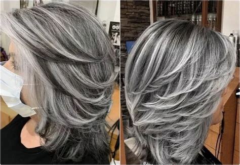 Quel balayage sur cheveux blancs Les colorations phares de lannée