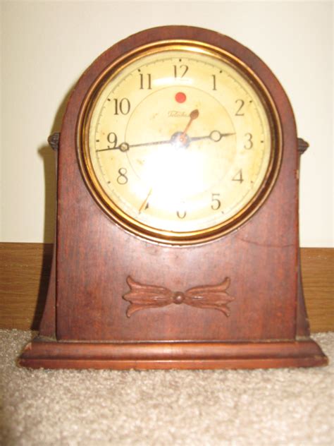 Telechron Electric Wooden Mantel Clock Collectors Weekly