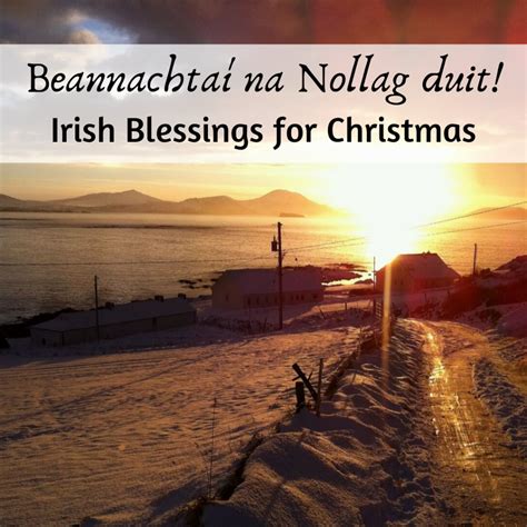 Irish Christmas Blessings Greetings And Poems Holidappy