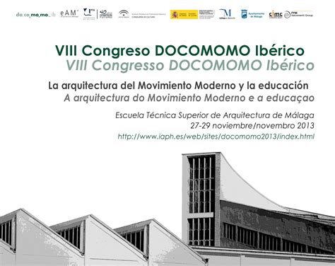 Viii Congreso Docomomo Ib Rico La Arquitectura Del Movimiento Moderno